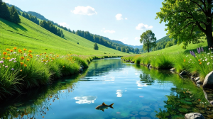 Bach im Fluss: Nachhaltigkeit, Gewässerwettbewerb, Klimakrise