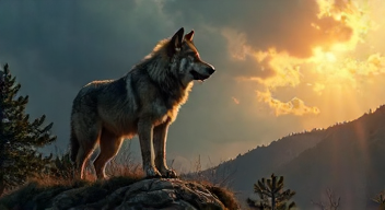 Die kulturelle Bedeutung des Wolfes in der Gesellschaft (3/10)